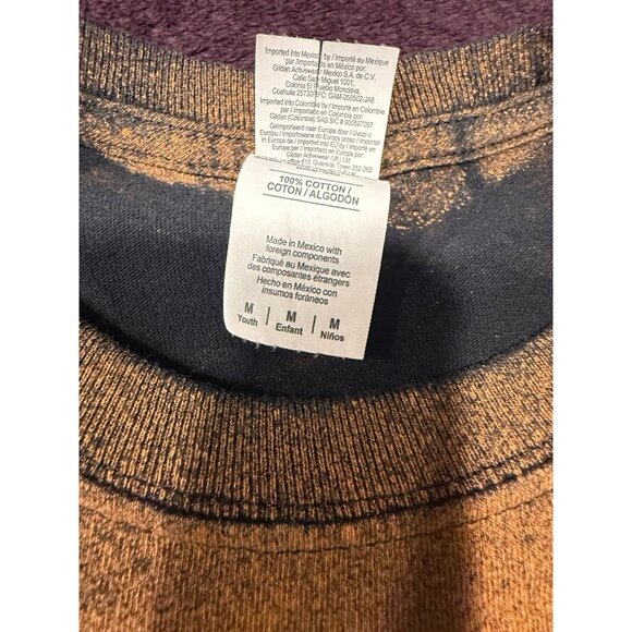 6 FOR $15 Medium trick or treat bleach dyed shirt - Picture 3 of 3